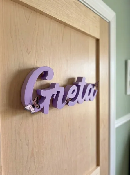Scritta 3D personalizzata